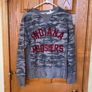 Indiana Hoosiers Camo Sweatshirt